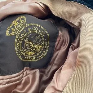 Accessories | Jc Cording Co Ltd Black Corduroy Flat Cap  display picture 1